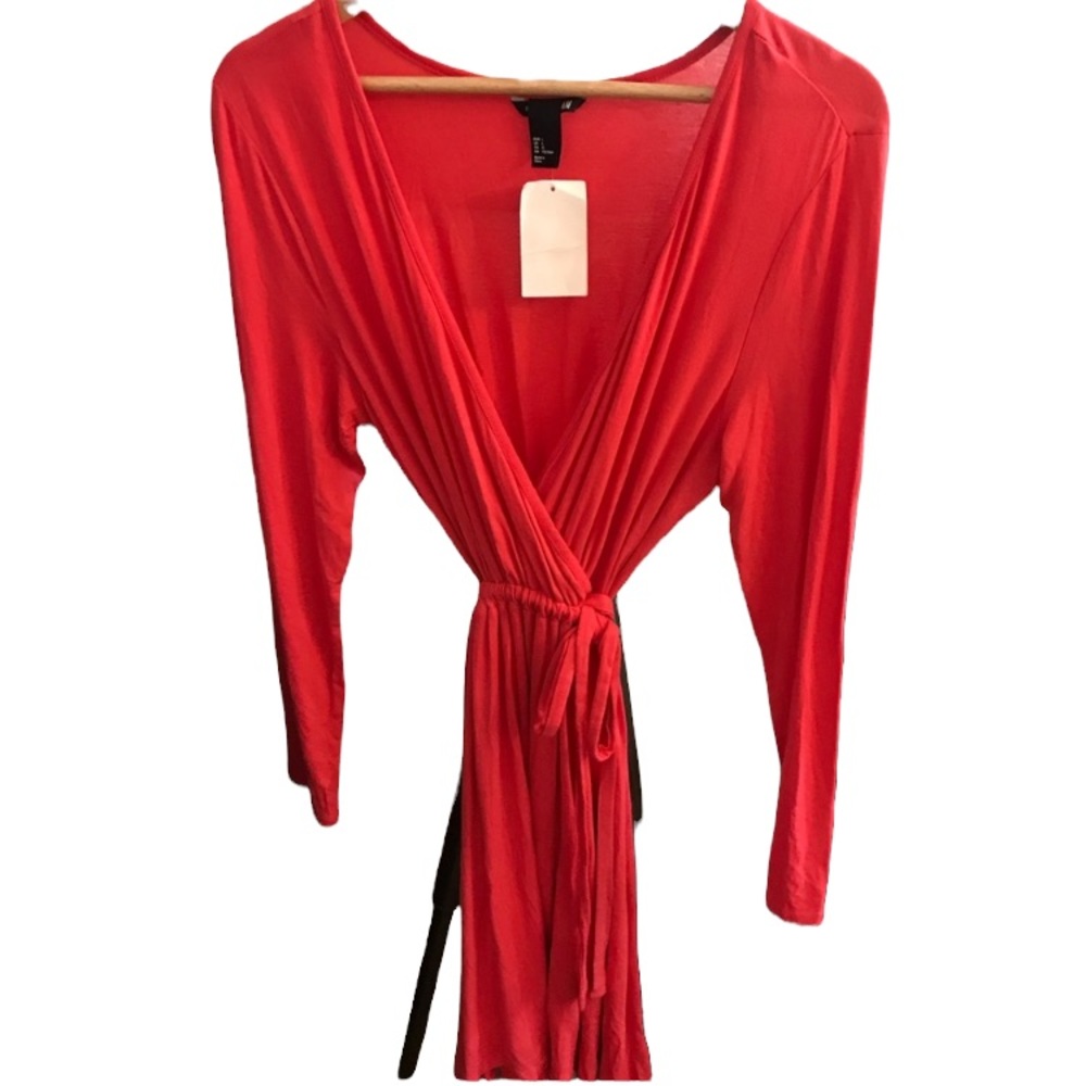 New✨H&M Orange Casual Dress - (Large)✨